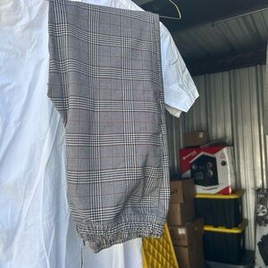 Art Class Gray Plaid Men's Pants